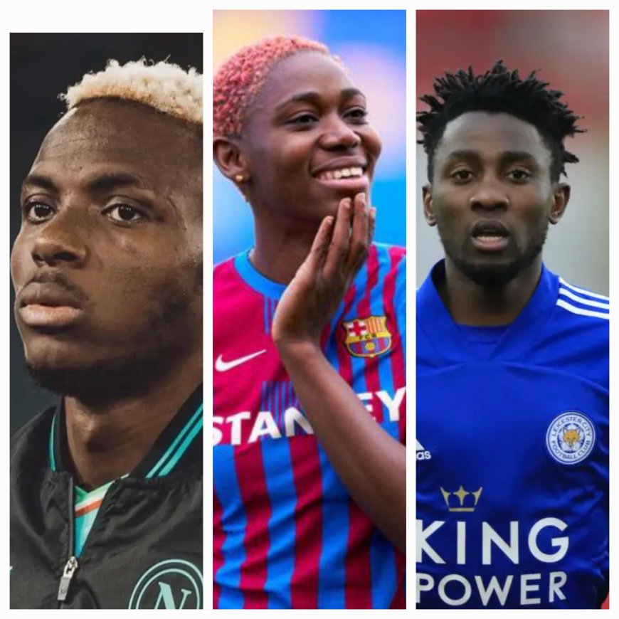 TOP 7 NIGERIAN FOOTBALLERS MALE AND FEMALE